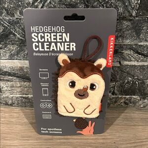 NWT Kikkerland Brown and Cream‎ Hedgehog Screen Cleaner